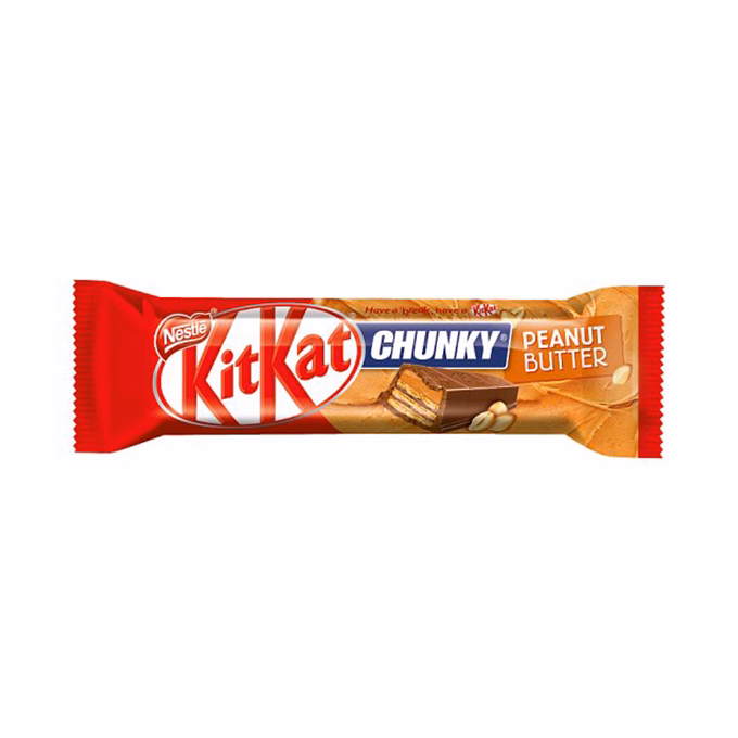 Csokoládé KITKAT Chunky Peanut Butter mogyoróvajas 42 g