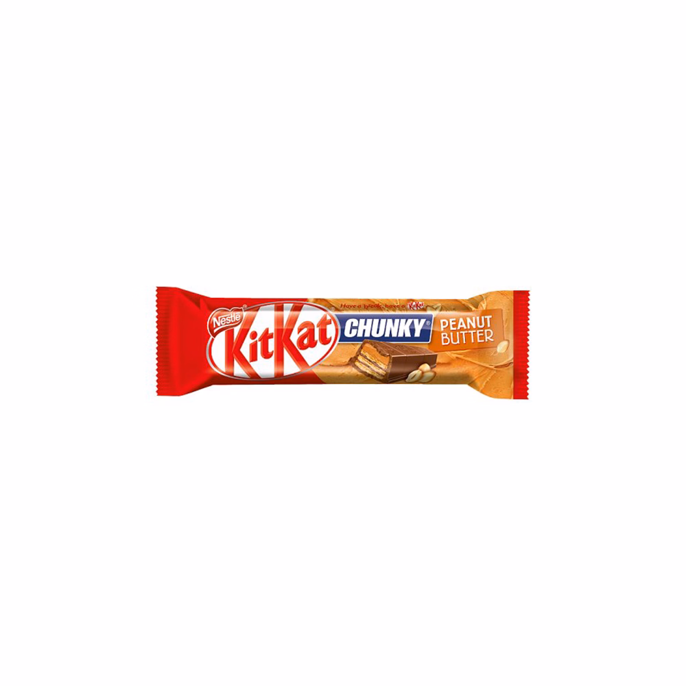 Csokoládé KITKAT Chunky Peanut Butter mogyoróvajas 42 g