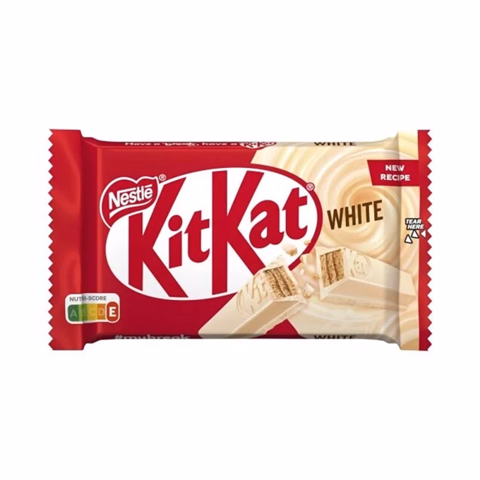 Csokoládé KITKAT fehércsokis 41,5 g