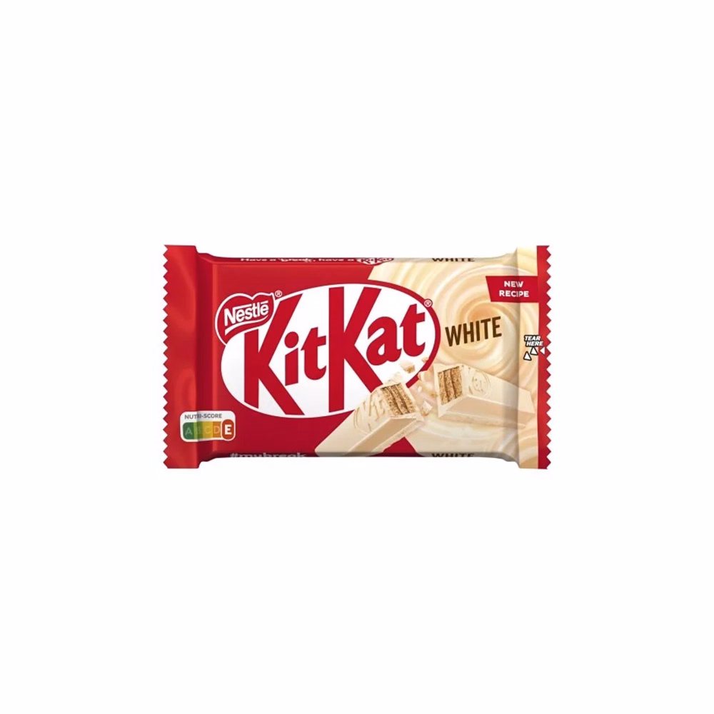 Csokoládé KITKAT fehércsokis 41,5 g