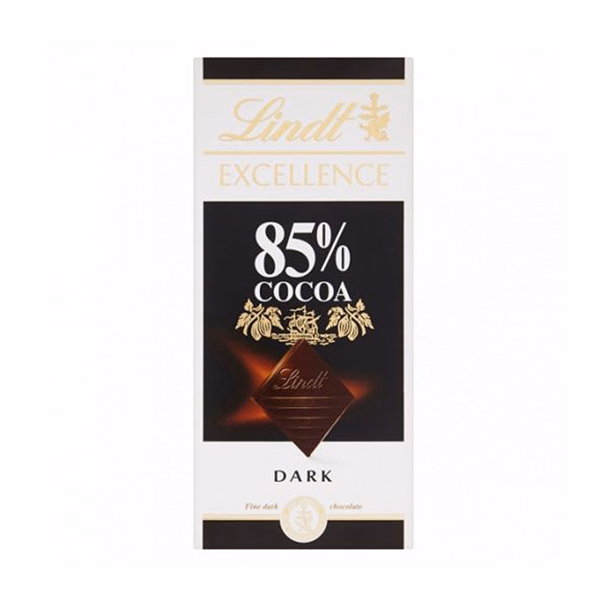 Csokoládé LINDT Excellence 85% Cocoa étcsokoládé 100 g