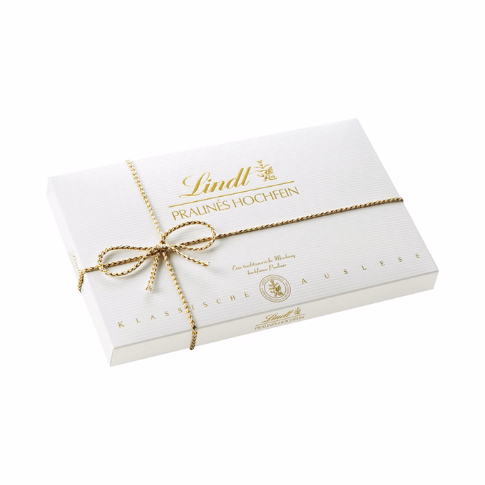 Csokoládé LINDT Pralinés Hochfein vegyesdesszert 200 g