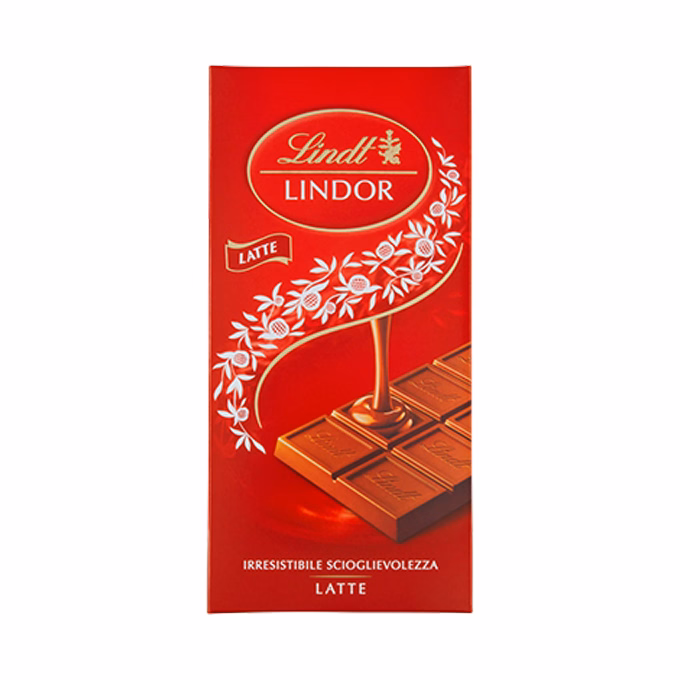Csokoládé LINDT Lindor Milk tejcsokoládé 100 g