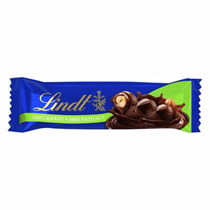 Csokoládé LINDT Nocciolatte töltött tejszelet 35 g