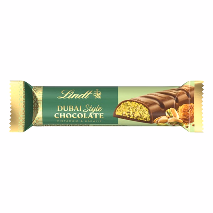Csokoládé LINDT dubai snack bar szelet 40 g