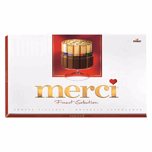 Csokoládé MERCI 400 g