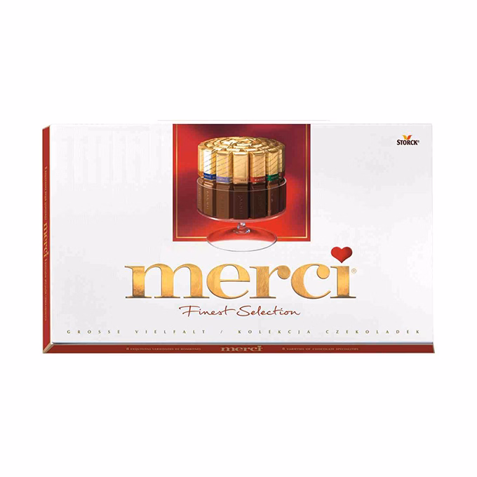 Csokoládé MERCI 400 g