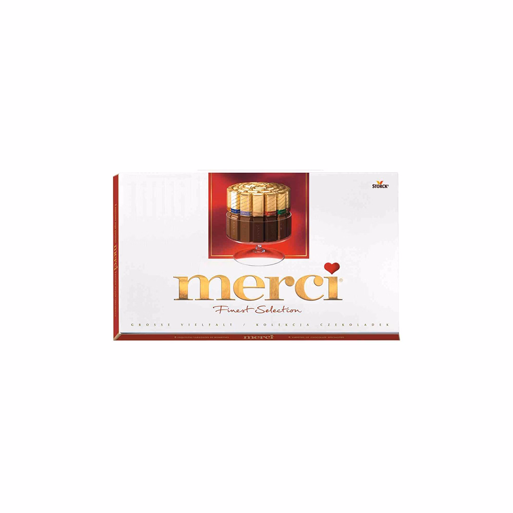 Csokoládé MERCI 400 g