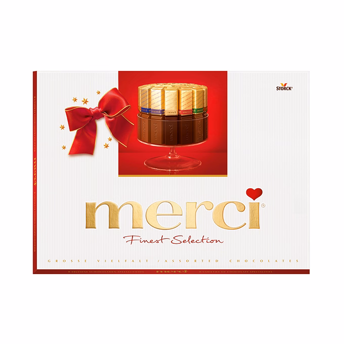 Csokoládé MERCI 675 g