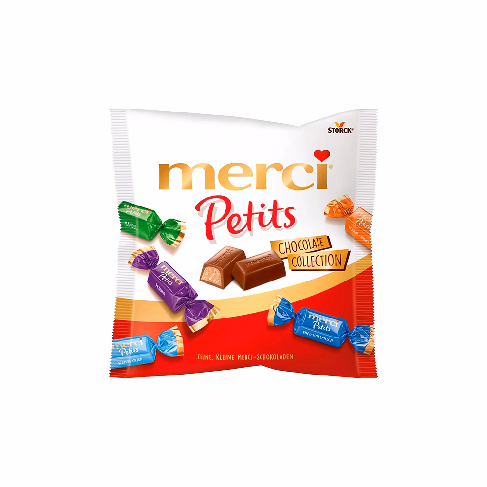 Csokoládé MERCI Petits desszert chocolate 125 g