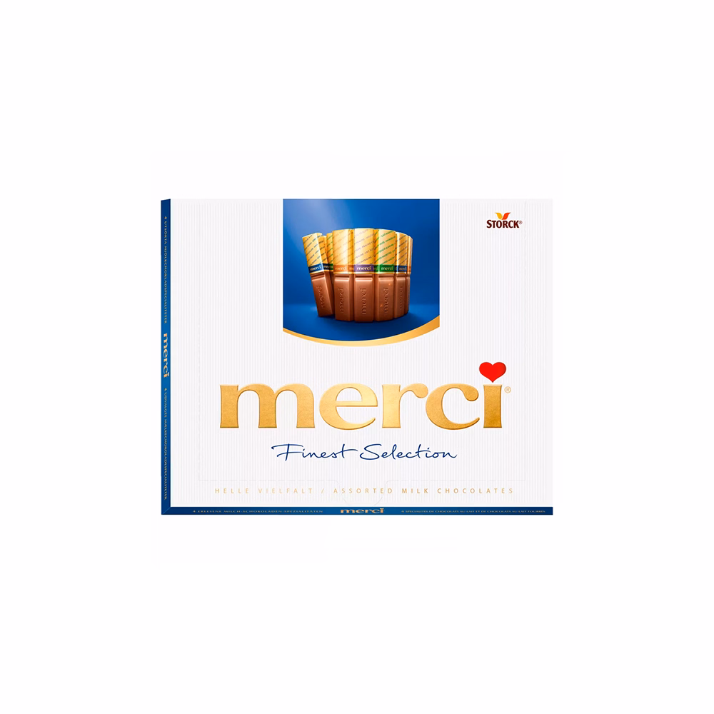 Csokoládé MERCI kék 250 g