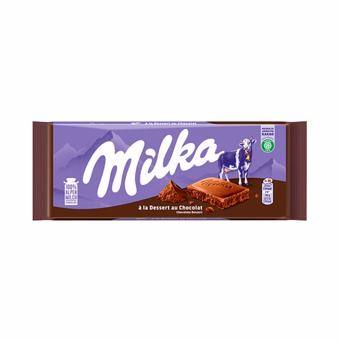 Csokoládé MILKA Csokoládé desszert 100 g