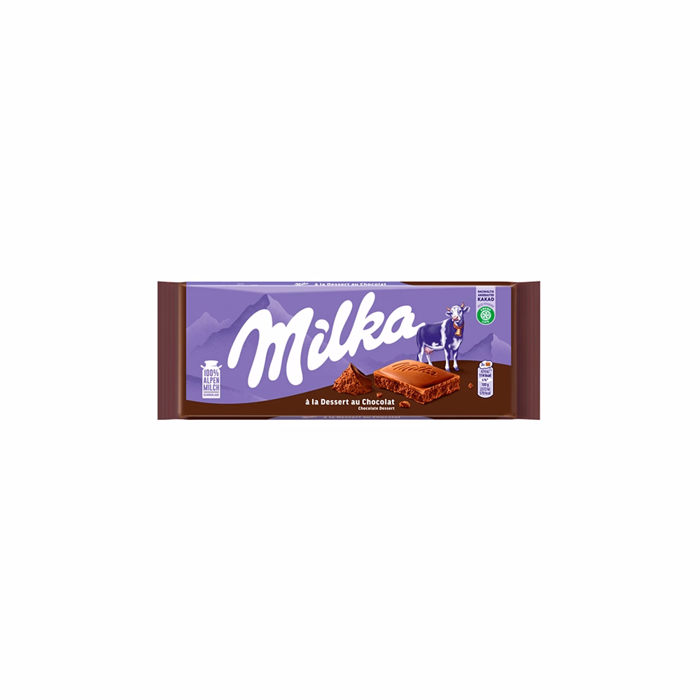 Csokoládé MILKA Csokoládé desszert 100 g