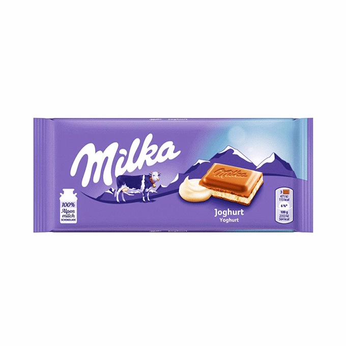 Csokoládé MILKA Joghurtos 100 g