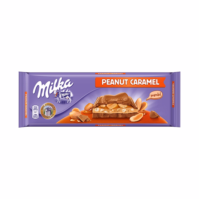 Csokoládé MILKA MMMax Karamellás-Mogyorós 276 g