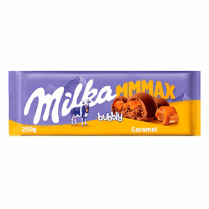 Csokoládé MILKA MMMax Luflée Caramel Karamellás 250 g