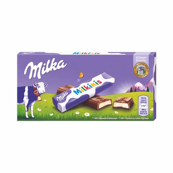Csokoládé MILKA Milkinis 87,5 g