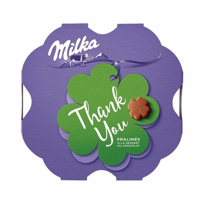 Csokoládé MILKA ThankYou csokoládékrémes 44 g