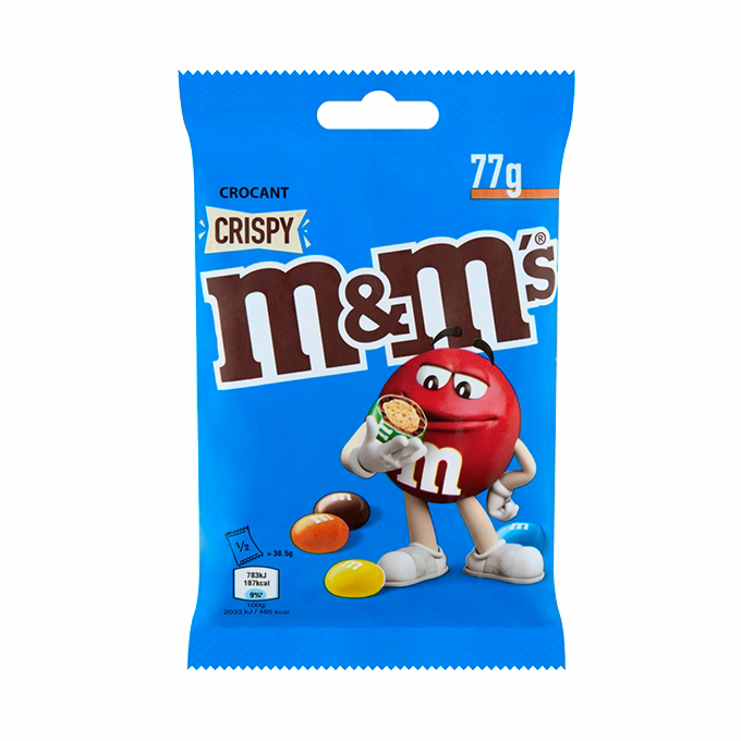 Csokoládé M&M`s Crispy 77 g