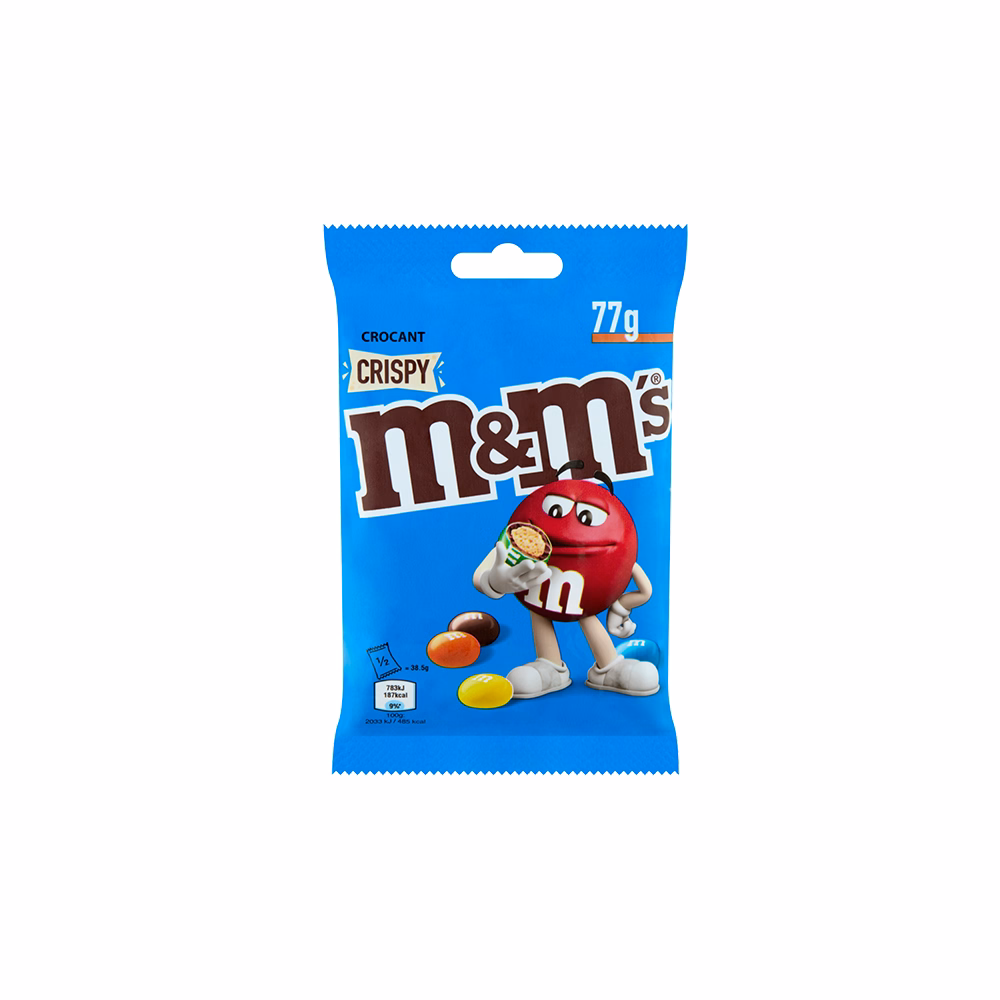 Csokoládé M&M`s Crispy 77 g