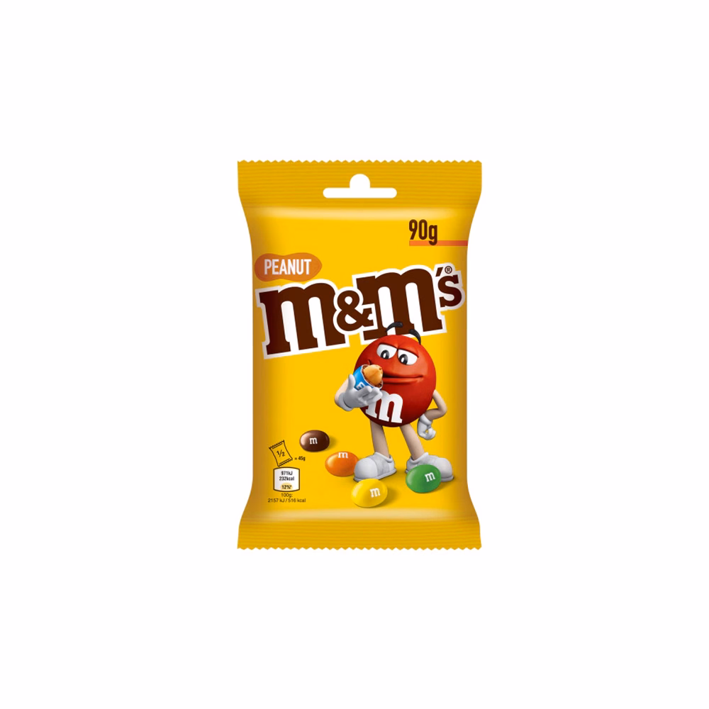 Csokoládé M&M`s földimogyorós 90 g