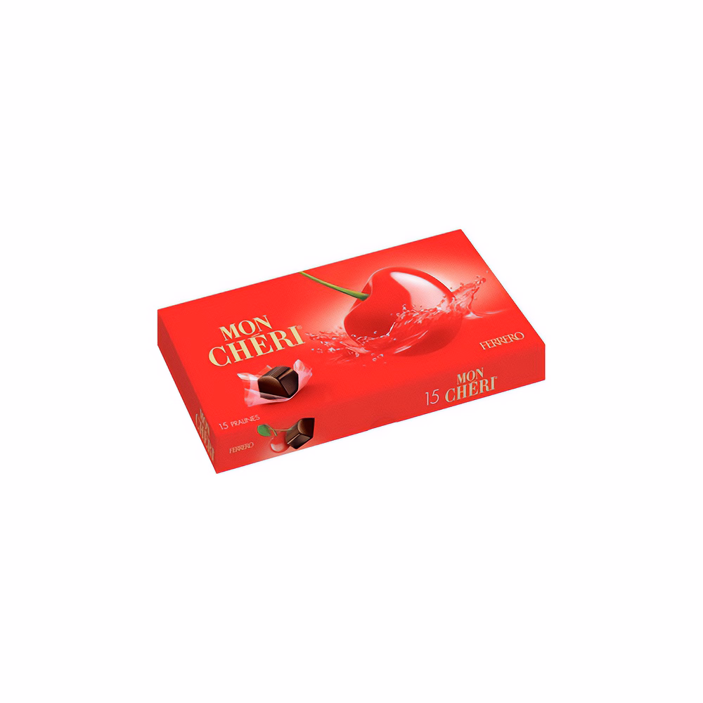 Csokoládé MON CHERI 15 darabos 157,5 g