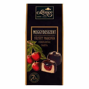 Csokoládé SZAMOS Meggydesszert sátordoboz 125 g