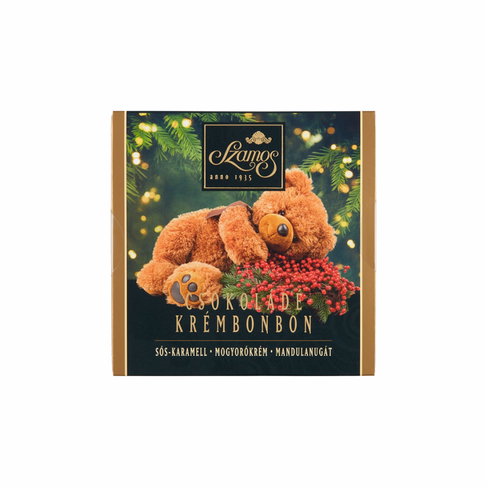 Csokoládé SZAMOS Praliné krémbonbon díszdoboz 62 g
