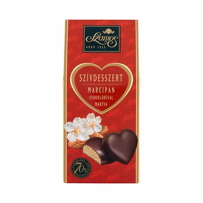 Csokoládé SZAMOS Szívdesszert sátordoboz 130 g