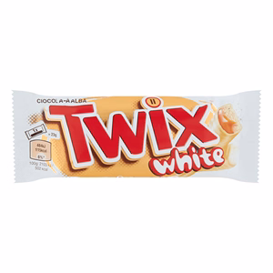 Csokoládé TWIX fehércsokoládés 46 g