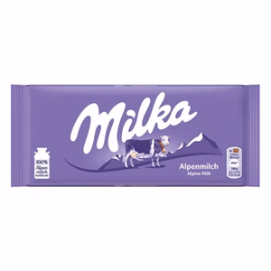 Csokoládé táblás MILKA Alpesi tej 90 g