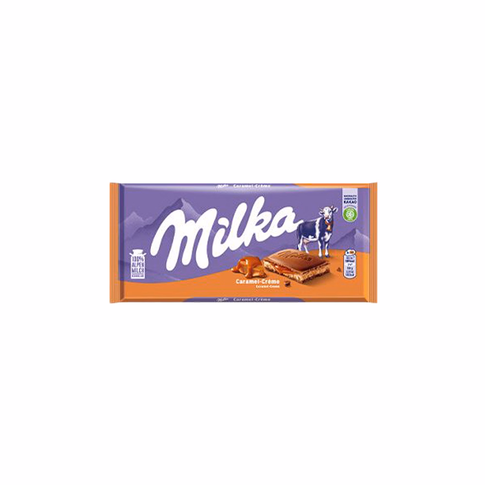 Csokoládé táblás MILKA Caramell 100 g