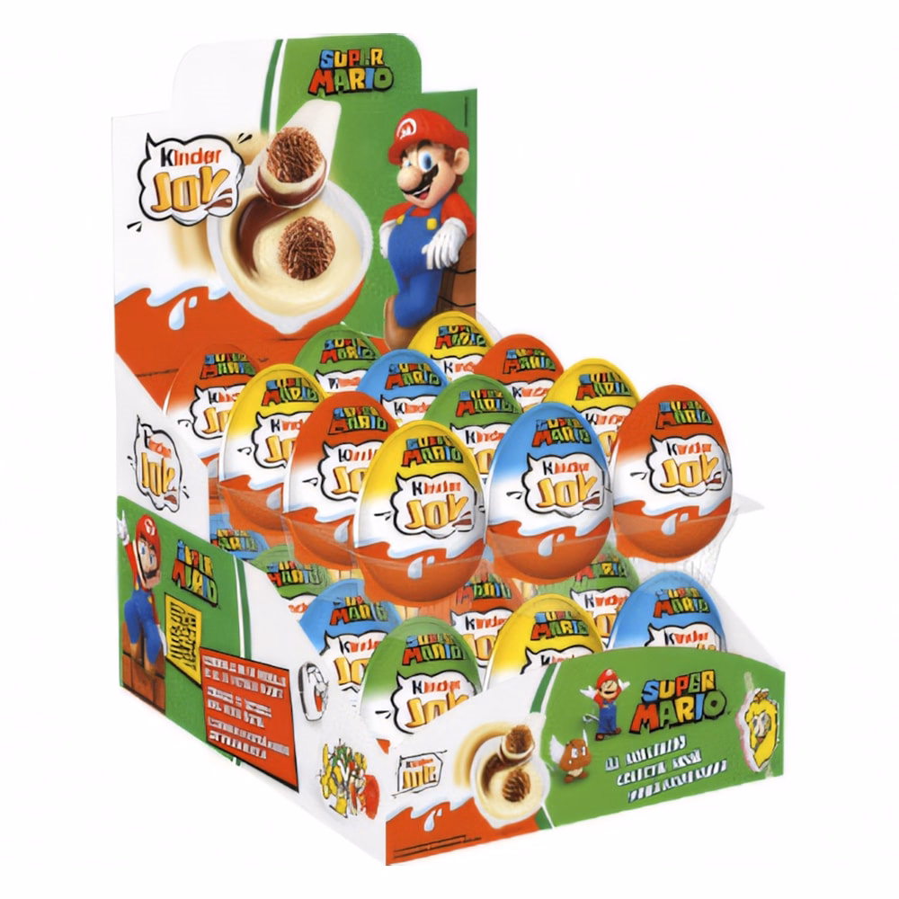 Csokoládé tojás KINDER Surprise Super Mario 20g