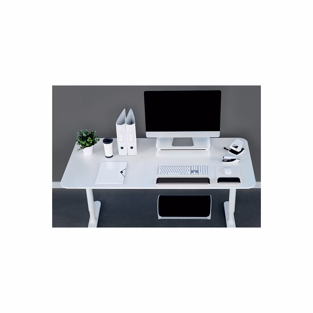 Csuklótámasz billentyűzethez LEITZ Wow fekete