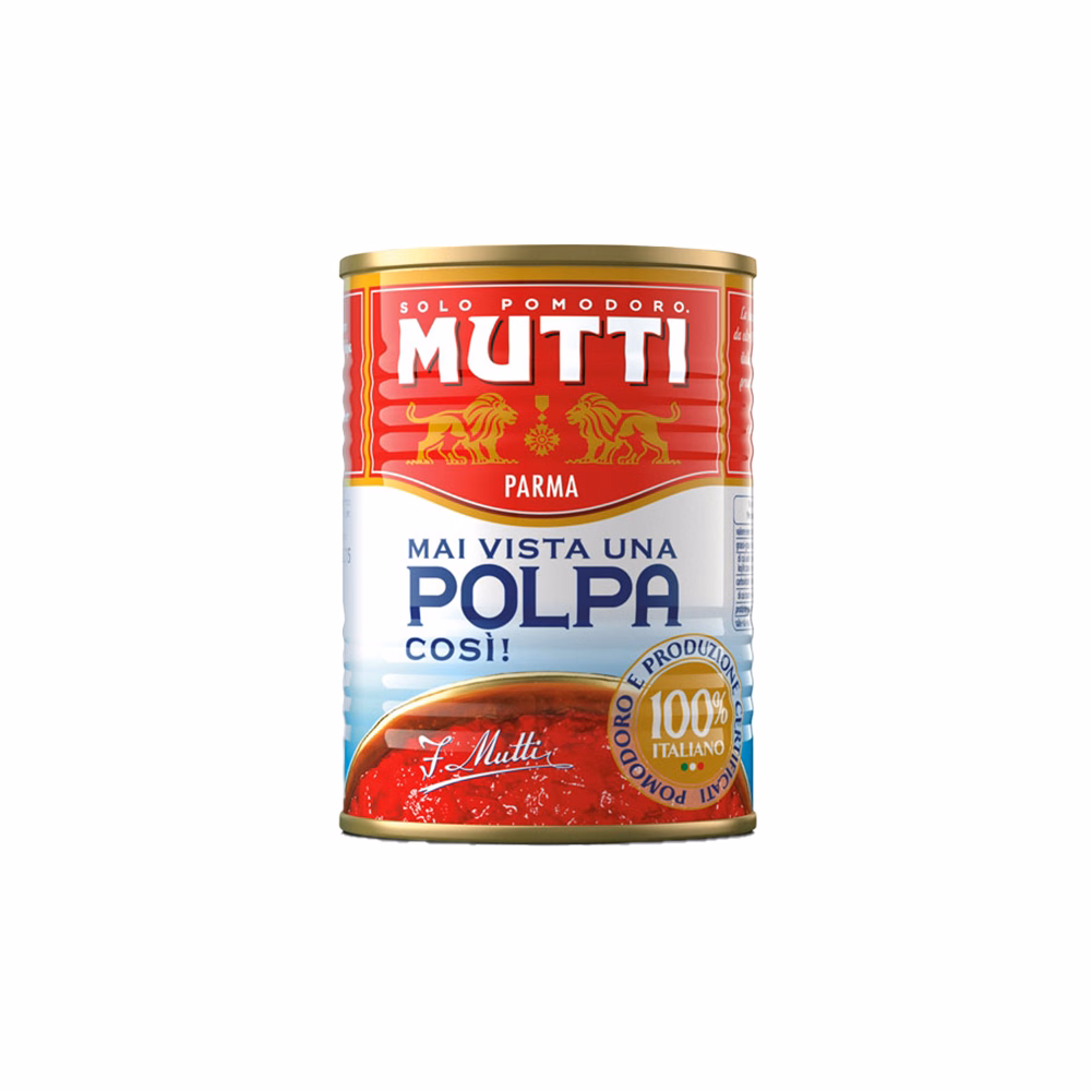 Darabolt paradicsom MUTTI 400 g