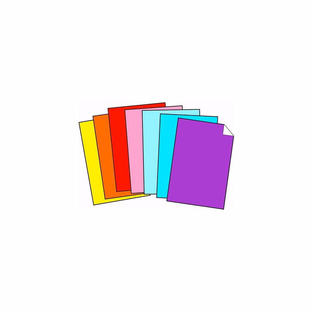 Dekorációs karton 50x70 cm 350 g citrom