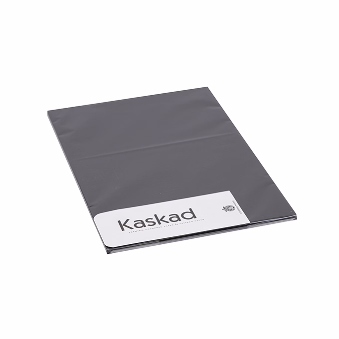 Dekorációs karton KASKAD A/4 2 oldalas 225 g fekete 99 20 lapos