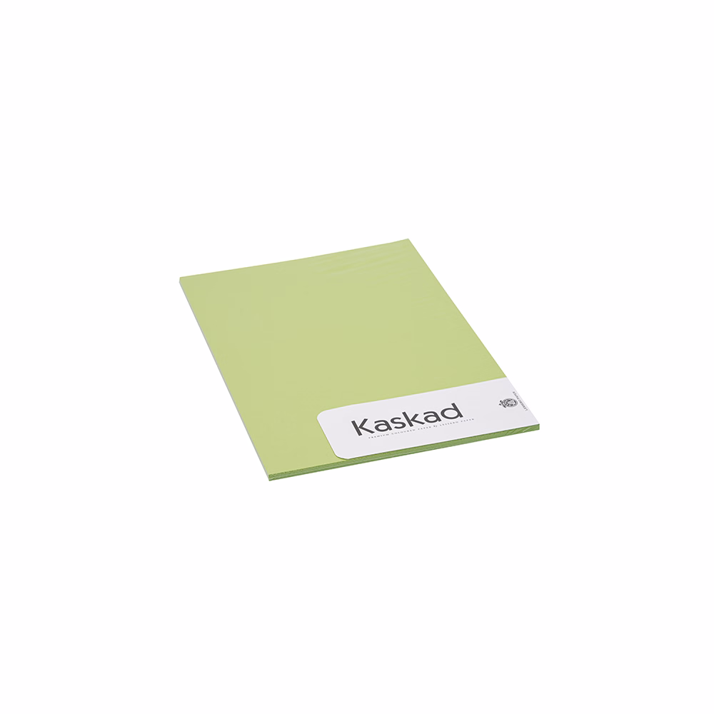 Dekorációs karton KASKAD A/4 2 oldalas 225 g lime zöld 66 20 lapos