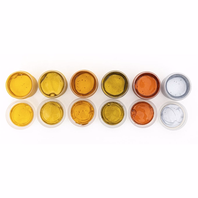 Dekorfesték ASTRA metál fényes 20 ml 6 színű