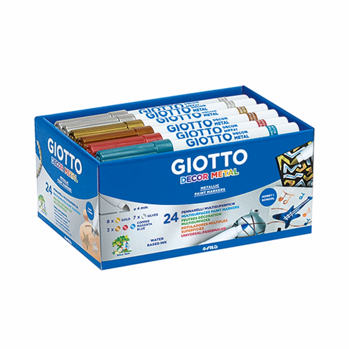 Dekorfilc GIOTTO metál 24 darabos Dekorfilc GIOTTO metál 24 darabos