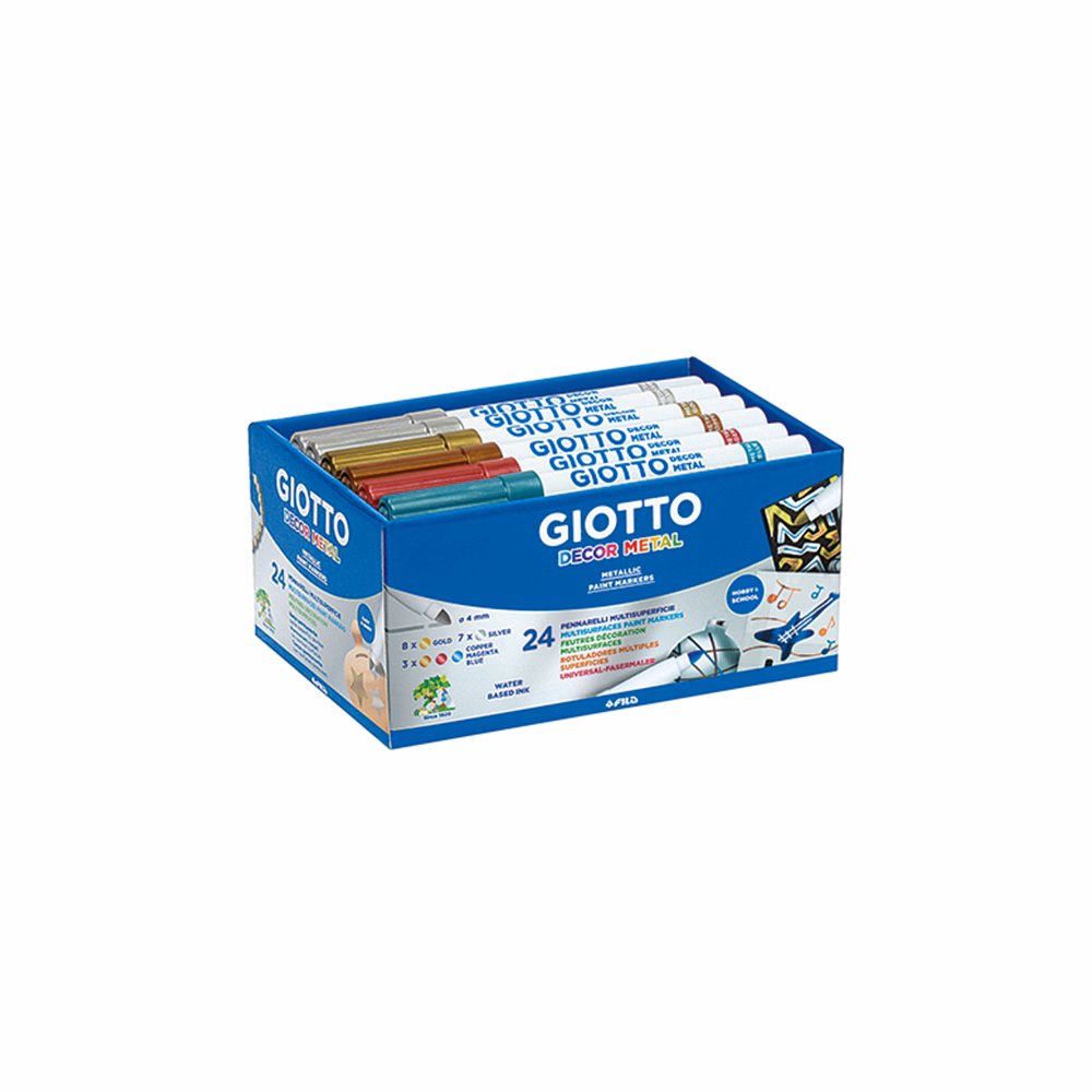 Dekorfilc GIOTTO metál 24 darabos Dekorfilc GIOTTO metál 24 darabos
