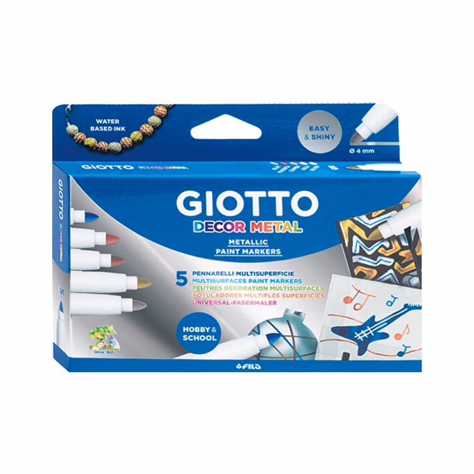 Dekorfilc GIOTTO metál 5 darabos