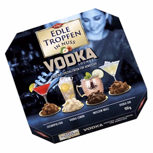 Desszert EDLE TROPFEN Vodka Lounge alkoholtartalmú 100 g