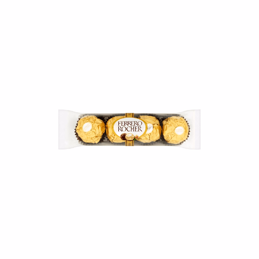 Csokoládé FERRERO Rocher 4 darabos 50 g