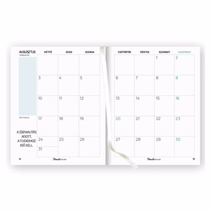 Diák zsebkönyv PLANALL B/6 heti mini 112x140mm 2026-2027 Happy