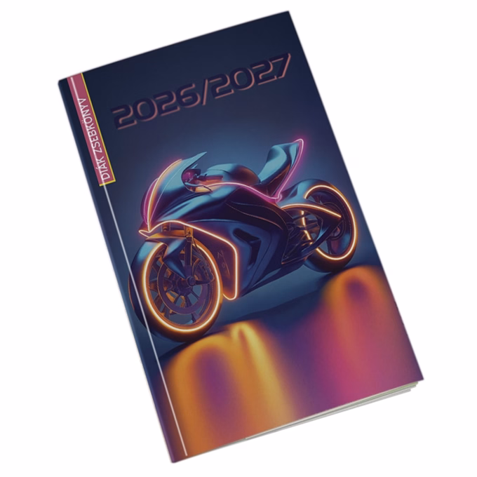 Diák zsebkönyv REALSYSTEM papírborító 125x205mm cross 2026-2027