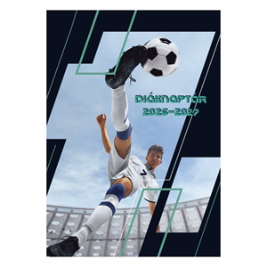 Diák zsebkönyv TOPTIMER papírborító B/6 heti 120x170mm Foci 2026-2027