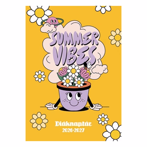Diák zsebkönyv TOPTIMER papírborító B/6 heti 120x170mm Summer 2026-2027