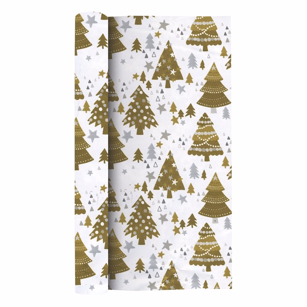 Karácsonyi díszcsomagoló CREATIVE Classic tekercses 70x200 cm 50 tekercs/doboz vegyes mintákkal