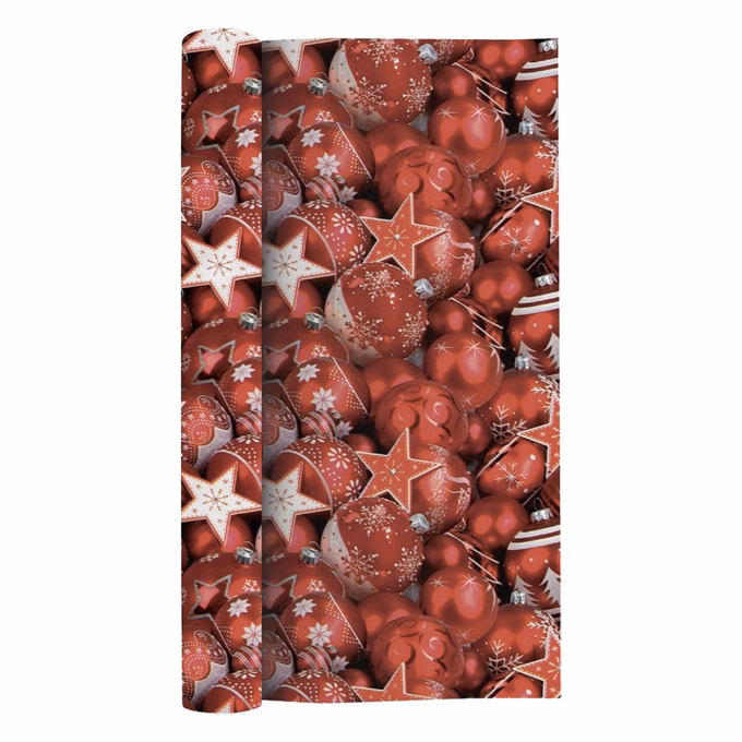 Karácsonyi díszcsomagoló CREATIVE Classic tekercses 70x200 cm 50 tekercs/doboz vegyes mintákkal